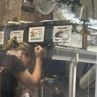 Labeled vegan  at Port Jefferson Ice Cream Cafe in Port Jefferson