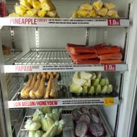 Fresh fruits at Ms Black Bean 黑豆浆小姐 in Central Singapore