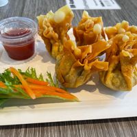 No. 5 fried wonton at EatHappy Vegan in Oslo