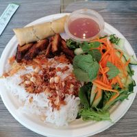 Bun bì cha gio at EatHappy Vegan in Oslo