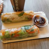 Summer rolls at EatHappy Vegan in Oslo