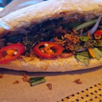 Bahn mi Nori with jackfruit at EatHappy Vegan in Oslo