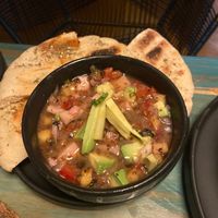 Ceviche at El Armadillo Mazunte in Mazunte
