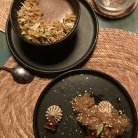 Pana Cota and apple cream desert #Veganuary at El Armadillo Mazunte in Mazunte