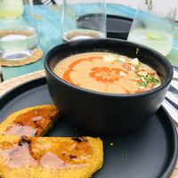 Soup. Spicy and very tastful!  at El Armadillo Mazunte in Mazunte