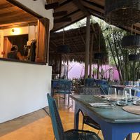 Beautiful outdoor atmosphere. Go at night when there is a breeze.  at El Armadillo Mazunte in Mazunte