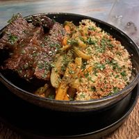 Orange Seitan  at El Armadillo Mazunte in Mazunte