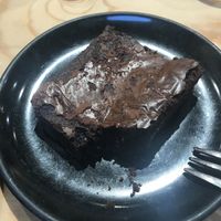 Vegan brownie  at D'Angelo Caffè & Gastronomia in Rome