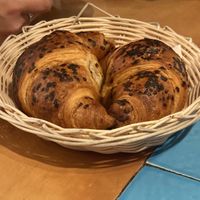 Chocolate crossaint   at D'Angelo Caffè & Gastronomia in Rome