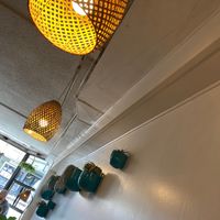 Interior decor at Drift Cafe in Newport