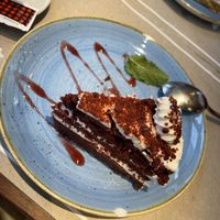 Vegan Red Velvet Cake at Bissap in Bilbao