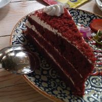 Tarta red velvet (5.50€) at Bissap in Bilbao