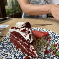 Red velvet 👌👌  at Bissap in Bilbao