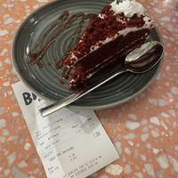 Tarta Red Velvet  at Bissap in Bilbao