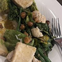 Vegan Bowl add Tofu  at The Living Room on Main in Dunedin