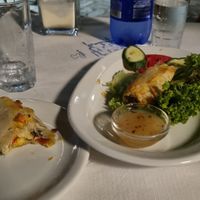 Vegan rolls at Taverna Garden  in Crete