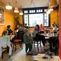 Inside  at Cafe Permanent in Amsterdam