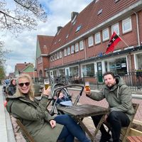 Terrace & outdoor seating  at Cafe Permanent in Amsterdam