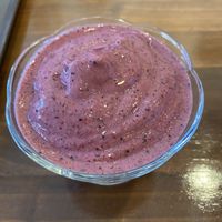 Dessert at Loving Hut in Daejeon