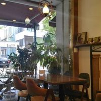 Inside at Loving Hut in Daejeon