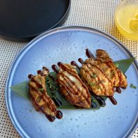 Yasai gyoza  at Omakase in Alvor