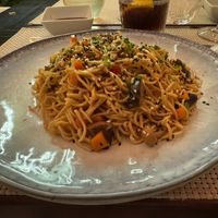Vegan Yakisoba at Omakase in Alvor