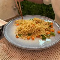 kids noodles and veg at Omakase in Alvor