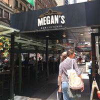 Front awning at Megans Bar and Kitchen  in New York City