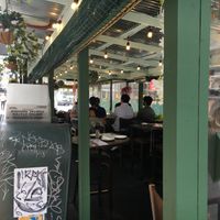 Outdoor eating (the inside is nicely laid out too) at Megans Bar and Kitchen  in New York City