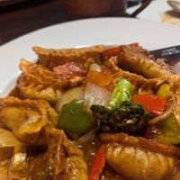 Vegan Chili Momo at Norbu in Lancaster