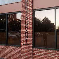 Next to hotel and inside Urban Place complex at Cork & Cap in Lancaster