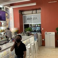 Cafe include at Amaya Bistro in Cuenca