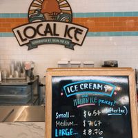 prices in september 2022  at Local Ice in Los Angeles
