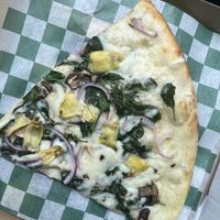 Vegan slice.    at The Hungry Sasquatch in Vancouver