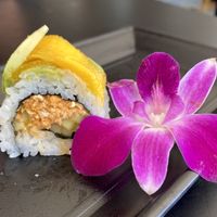 Rainbow Roll at Vegan Castle in Long Beach