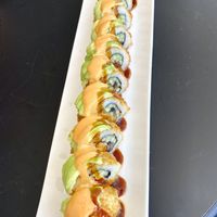 Dragon Roll at Vegan Castle in Long Beach