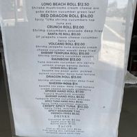 I couldn’t find a menu online anywhere so here it is. at Vegan Castle in Long Beach