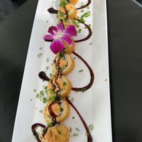 Santa Fee Roll  at Vegan Castle in Long Beach