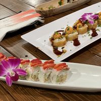 Sherry roll  at Vegan Castle in Long Beach