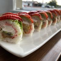 Sherry Roll  at Vegan Castle in Long Beach