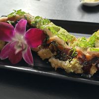 Dragon roll   at Vegan Castle in Long Beach