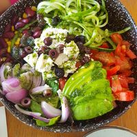Vegan Buddha Bowl at Bakery Kafeneio in Limassol