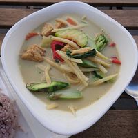 Green curry at KrazyKitchen in Vienna
