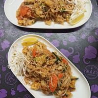 Pad thai at KrazyKitchen in Vienna