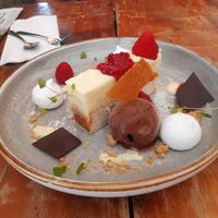 Cheesecake at O'Pazzo in Rotterdam