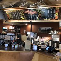 Inside  at Flatiron Coffee in Boulder