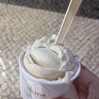 Went back next day to try peanutbutter icecream 👌🏻  at GeIicia in Lagos