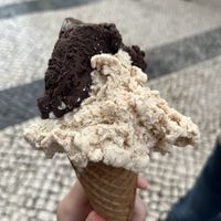 peanut butter and fondente  at GeIicia in Lagos