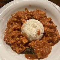 Veganes Curry - große Portion und wirklich gut!  at Bounty  in Sibenik