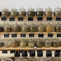 Herbs/flowers/teas at Antigua Simbolica in Ibiza